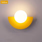 Modern Nordic Glass Ball LED Wall Sconce