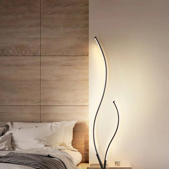 Modern Nordic LED Floor Lamp - Creative Branch Design for Living Room and Bedroom